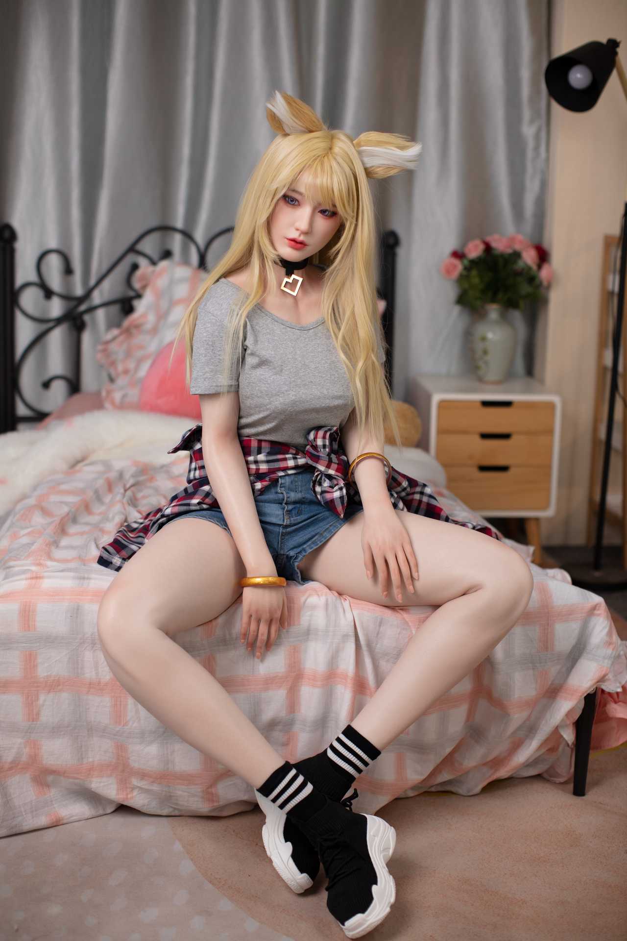 Blonde Temptation Jeannette: Discover Passion with Starpery Sex Doll's 171cm Body