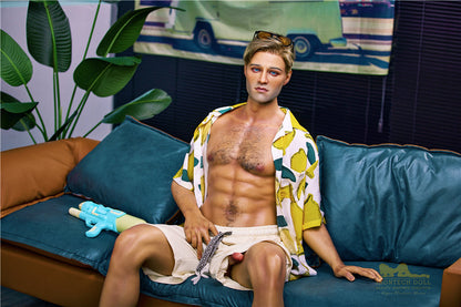 Irontech 176cm Silicone Male - affordable sex doll, best love dolls - Jack - High-Quality Image of Irontech 176cm Silicone Male