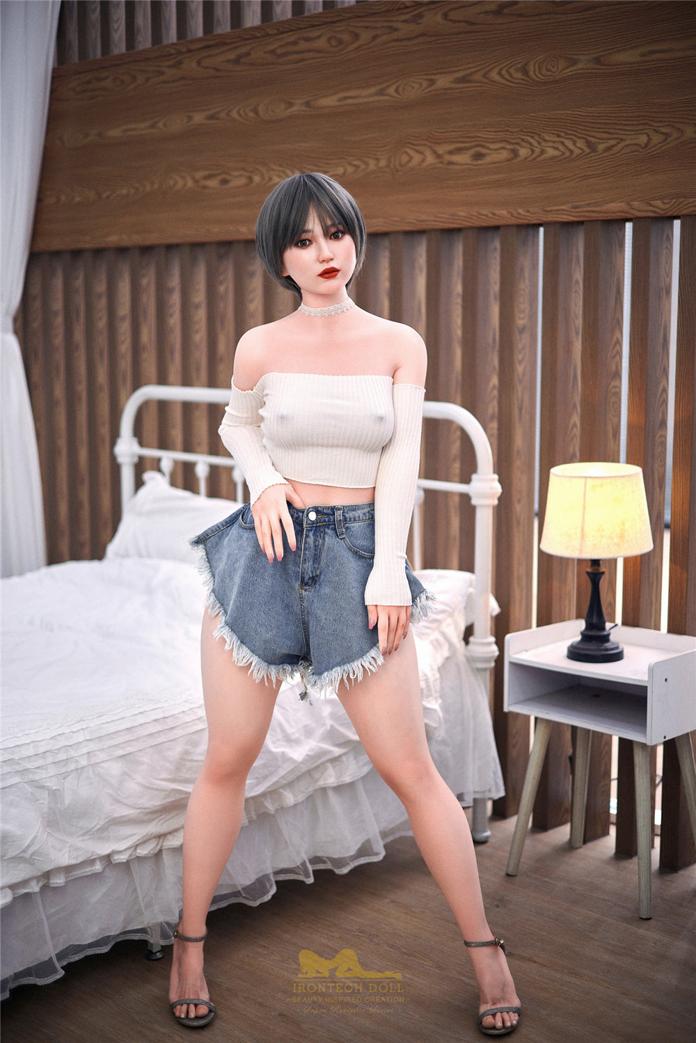 Irontech 152cm Silicone - love doll, durable sex doll - Misa - High-Quality Image of Irontech 152cm Silicone