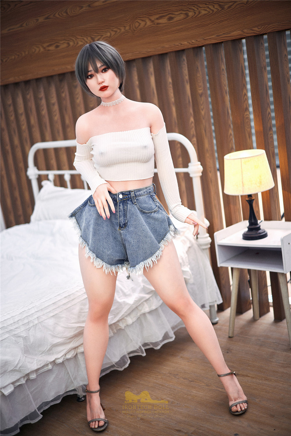 Irontech 152cm Silicone - love doll, durable sex doll - Misa - High-Quality Image of Irontech 152cm Silicone