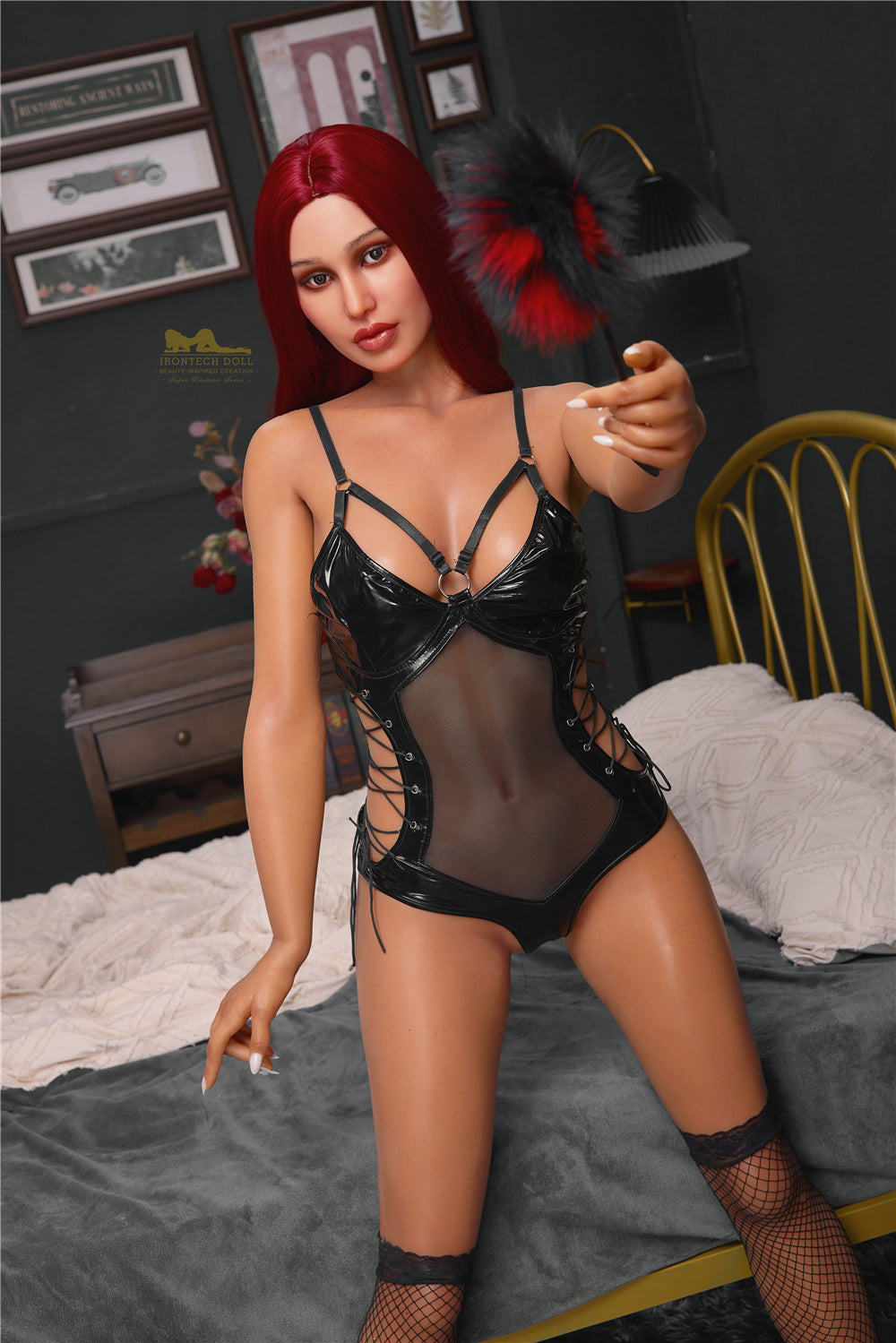 Irontech 168cm Silicone - high-quality love doll, authentic love doll - Pearl - High-Quality Image of Irontech 168cm Silicone