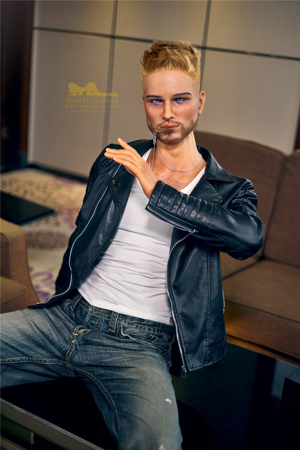 Irontech 176cm Silicone Male - realistic doll, sex doll - Kevin - High-Quality Image of Irontech 176cm Silicone Male