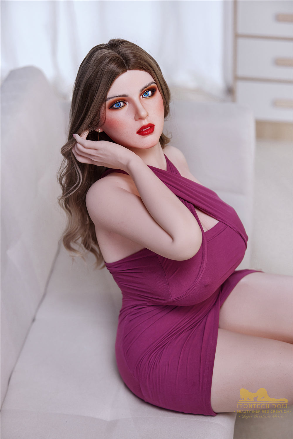 Irontech 162cm Silicone - top-rated sex doll, Europe love dolls - Fenny - High-Quality Image of Irontech 162cm Silicone