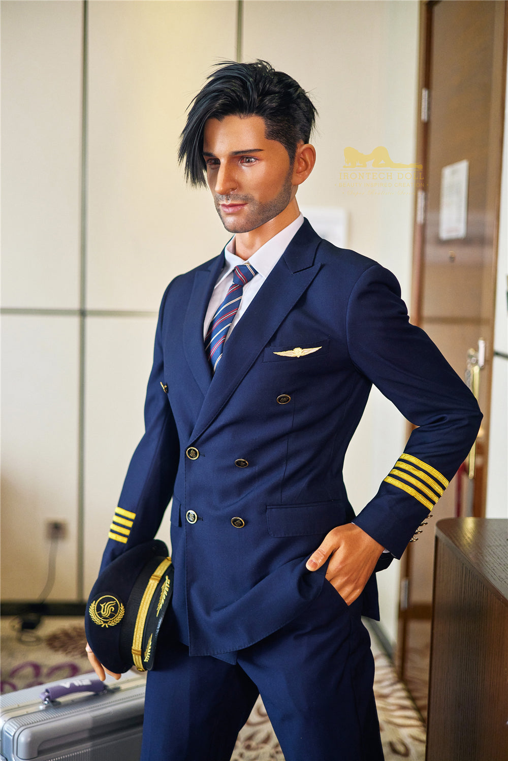 Irontech 176cm Silicone Male - affordable sex doll, best love dolls - George - High-Quality Image of Irontech 176cm Silicone Male