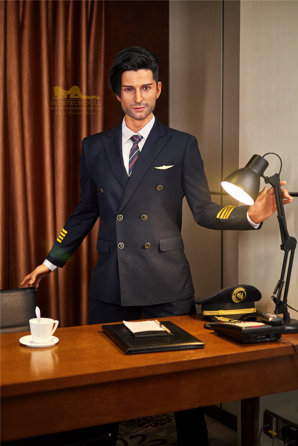 Irontech 176cm Silicone Male - affordable sex doll, best love dolls - George - High-Quality Image of Irontech 176cm Silicone Male