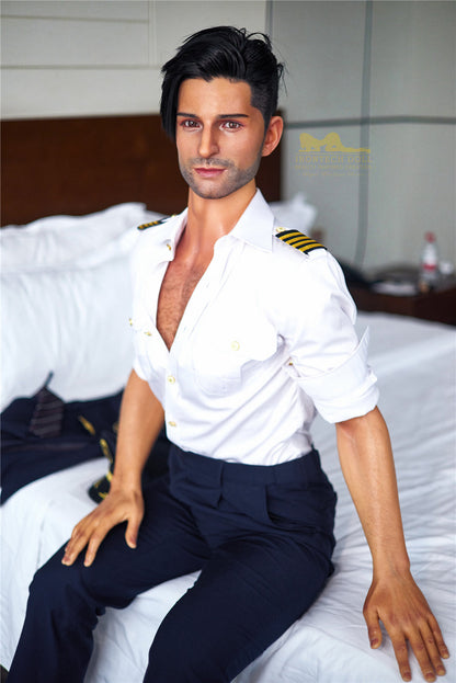 Irontech 176cm Silicone Male - affordable sex doll, best love dolls - George - High-Quality Image of Irontech 176cm Silicone Male
