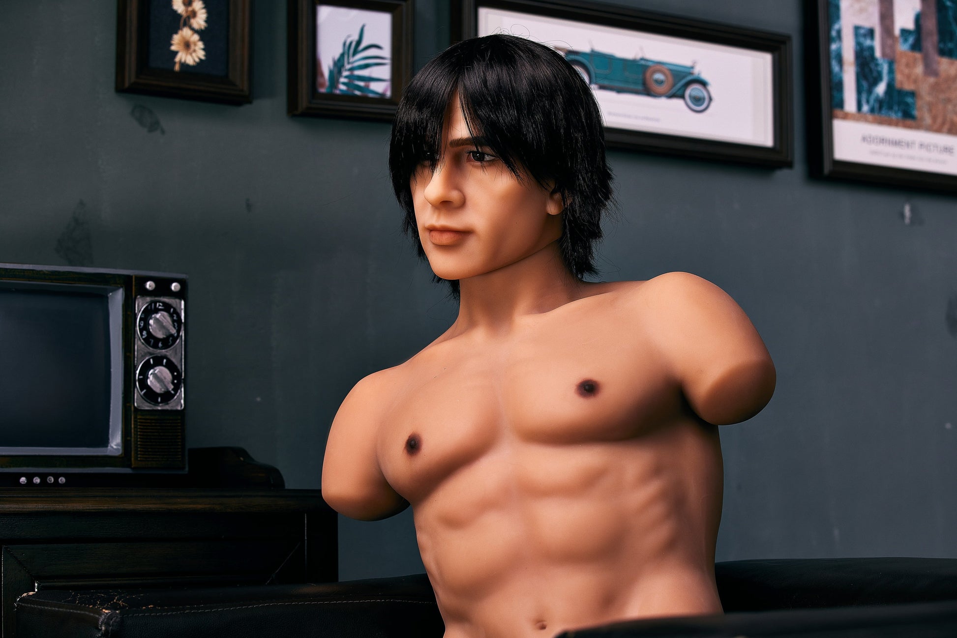 Irontech 100cm Male Torso - Europe love dolls, top-rated sex doll - Charles - High-Quality Image of Irontech 100cm Male Torso