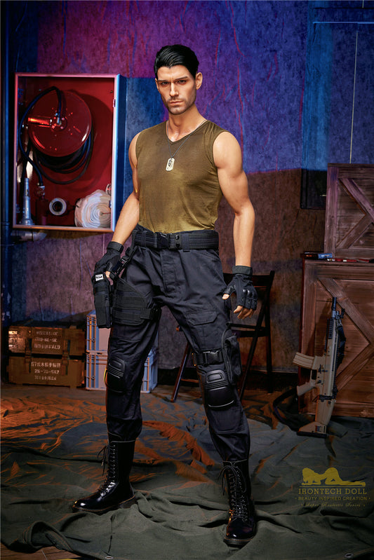 Irontech 176cm Silicone Male - USA sex doll, love doll - Thomas - High-Quality Image of Irontech 176cm Silicone Male