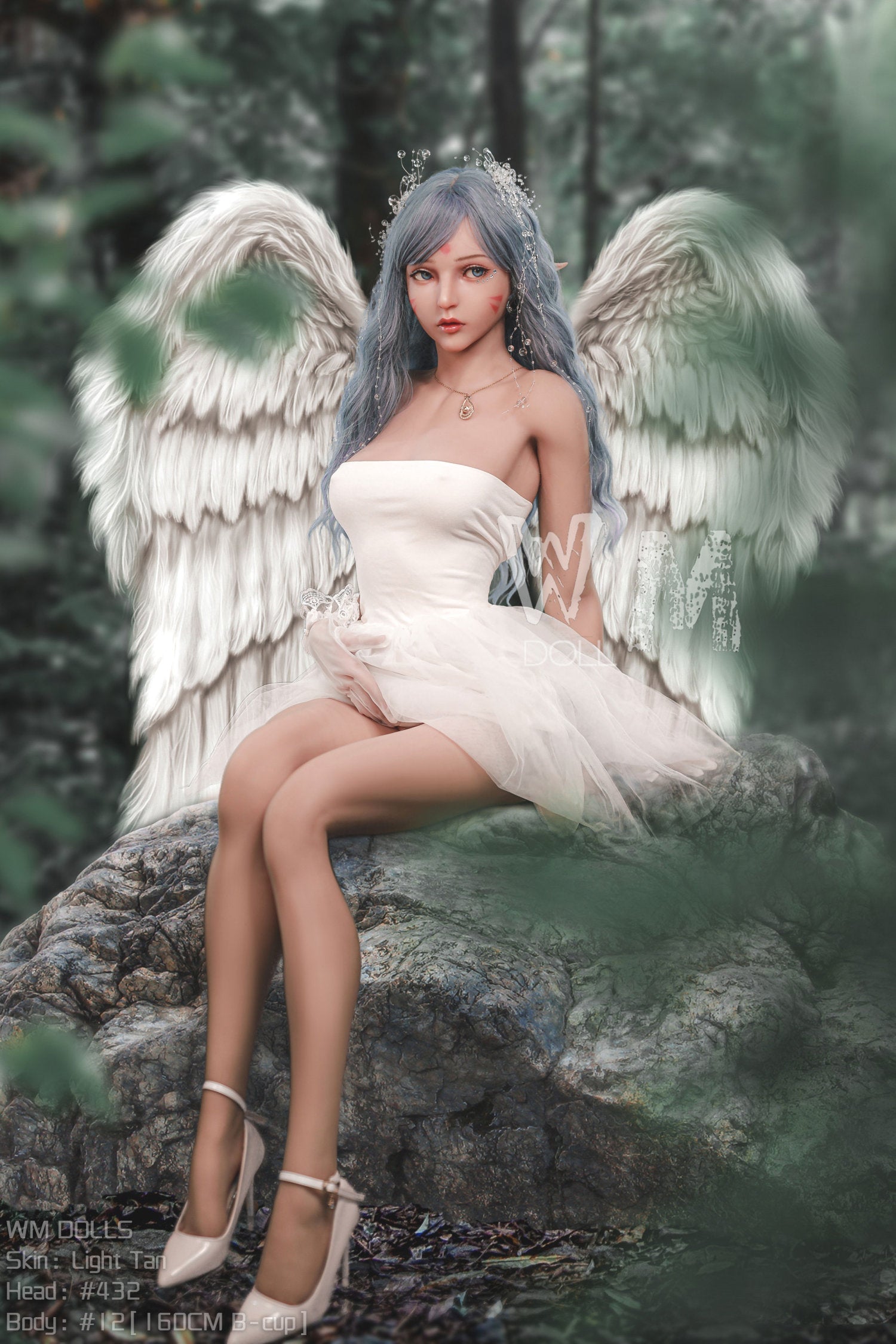 wm-160cm-b-elvina - High-quality realistic doll, USA love doll, Europe sex dolls