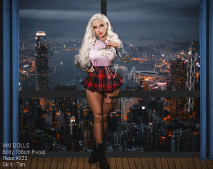 wm-156cm-233-blondie - High-quality realistic doll, USA love doll, Europe sex dolls