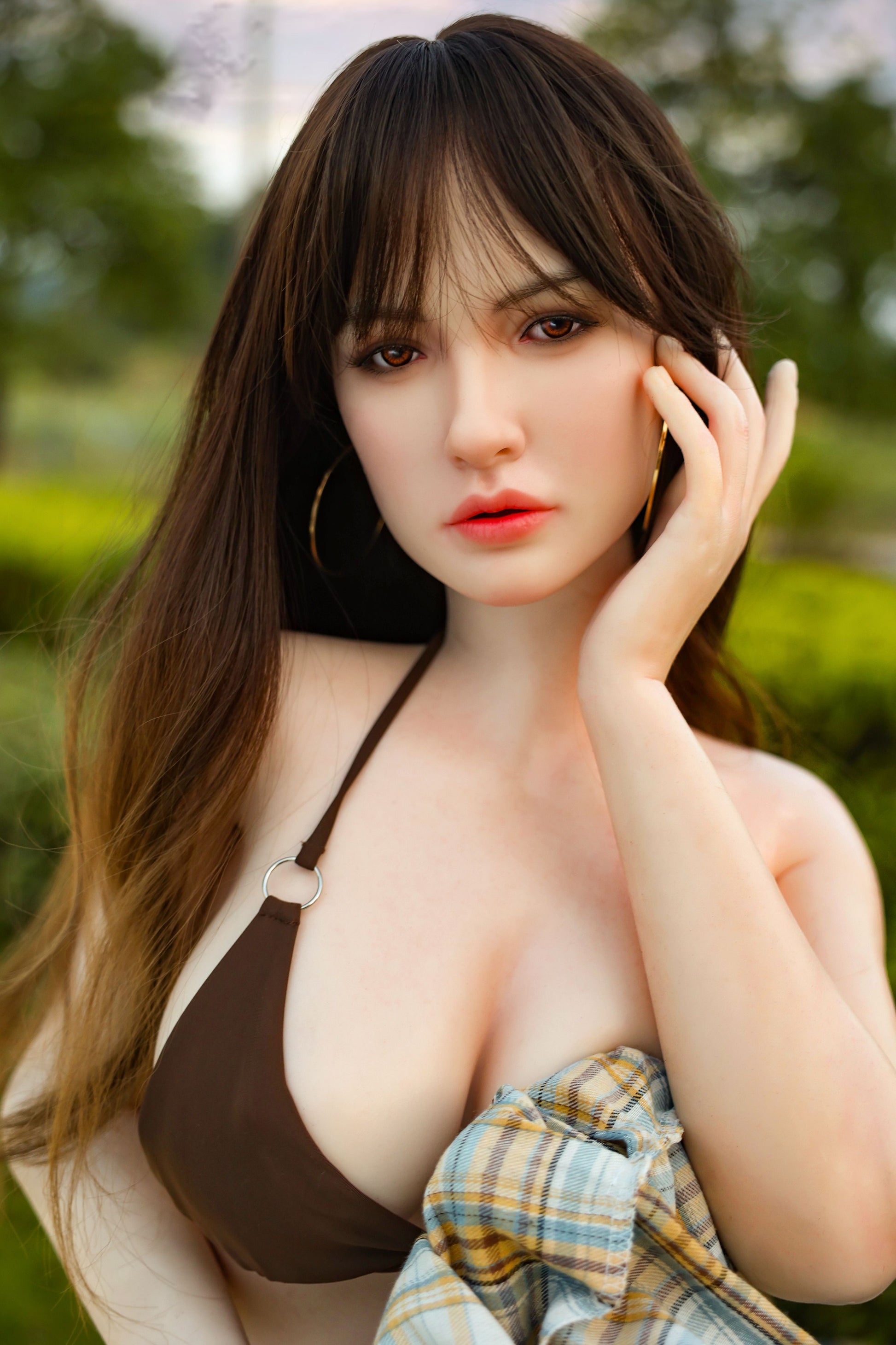 Isabella Taylor 160cm D-Cup Sweet Silicone Doll by OrangeIn: A realistic doll designed for realism and quality. Perfect choice for those seeking an intimate companion.
