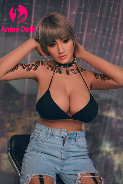 Sexy Riya: 171cm Hot Body and Big Breasts Sex Doll Smoking a Cigarette
