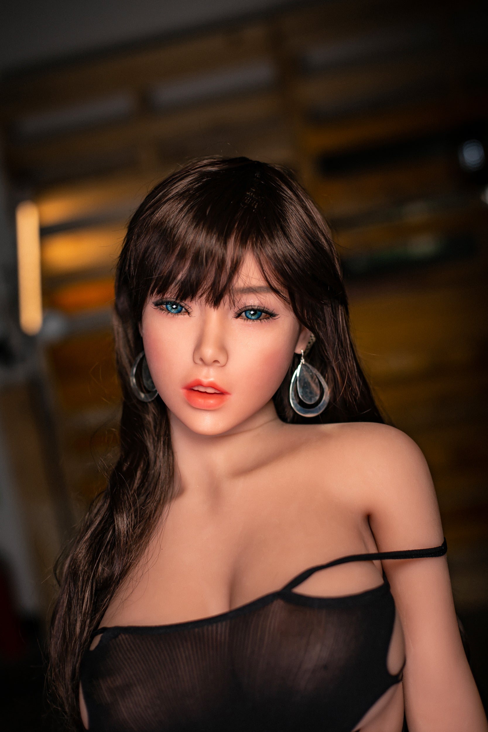 Ashlynn - A Realistic Brunette Sex Doll With beautiful Blue eyes -TPE Sex Doll by Anmodolls