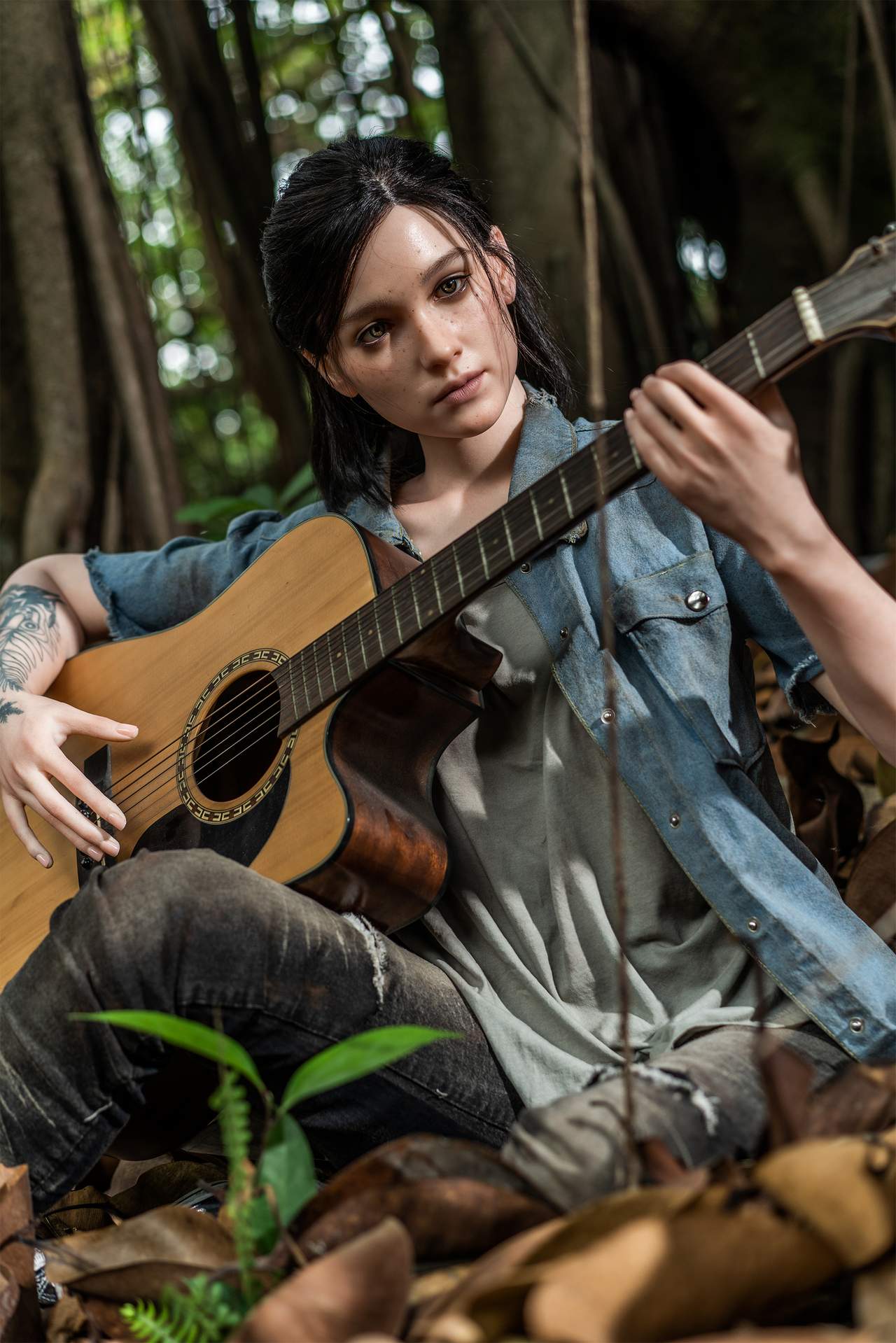 Ellie: 168cm GameLady Sex Doll, Silicone D-Cup from The Last of Us