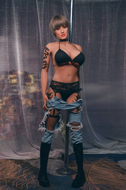 Sexy Riya: 171cm Hot Body and Big Breasts Sex Doll Smoking a Cigarette Anmodolls YL