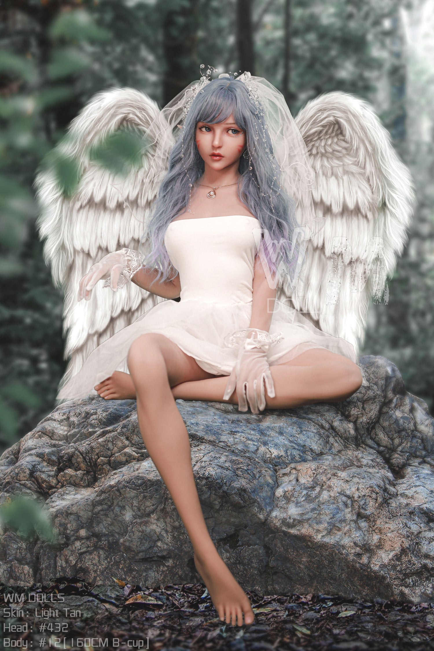 wm-160cm-b-elvina - High-quality realistic doll, USA love doll, Europe sex dolls