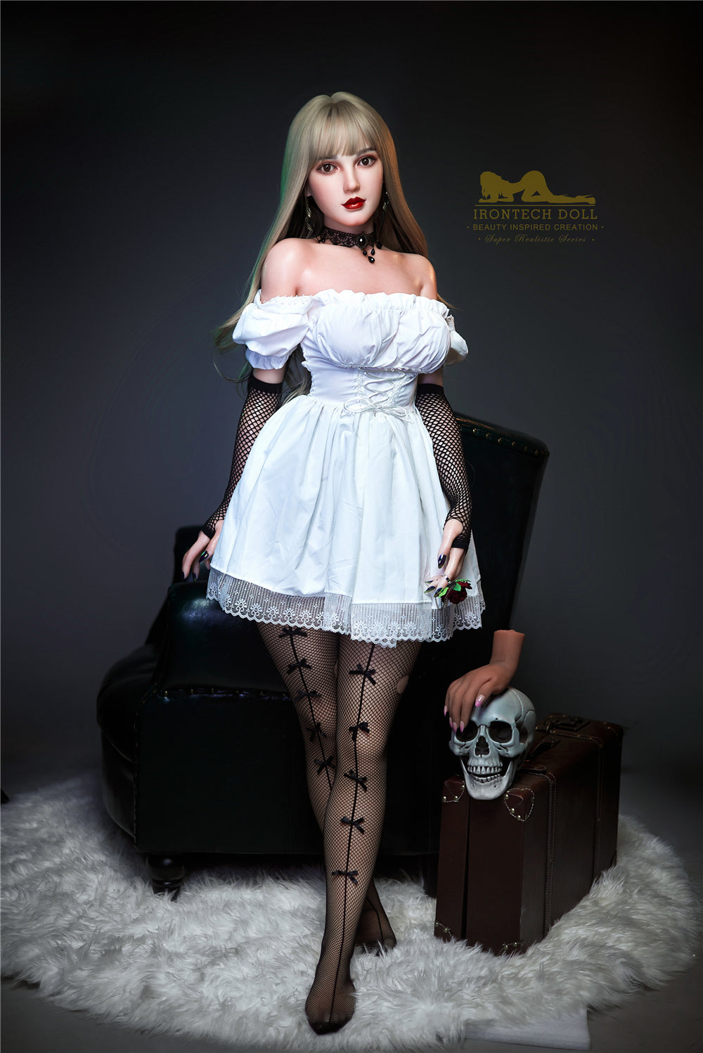 Irontech 153cm Silicone - sex doll, USA sex doll - Cherry - High-Quality Image of Irontech 153cm Silicone