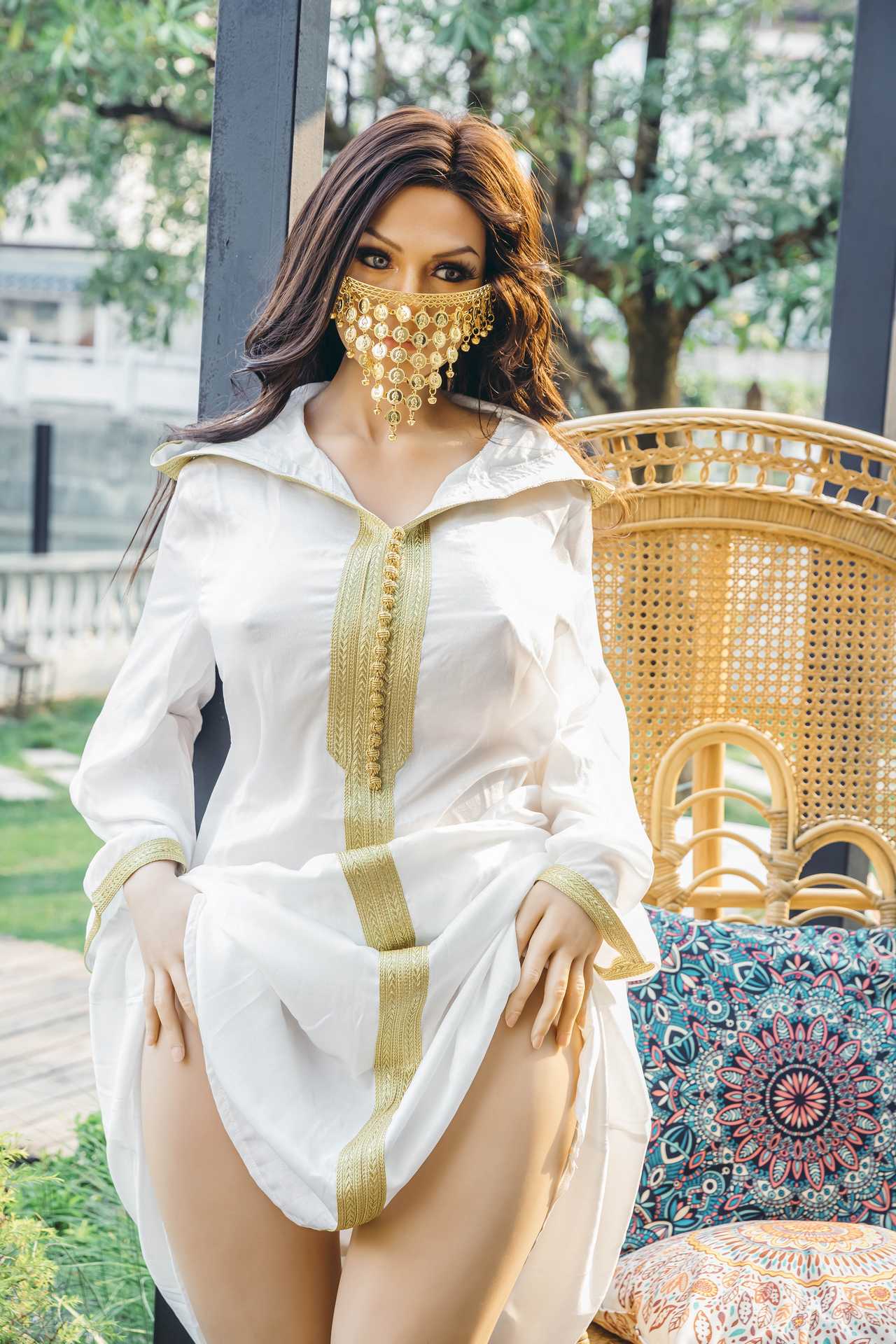 Romaine's Seductive Smile: 165cm Starpery Sex Doll with Arabian Style Lips Anmodolls Starpery