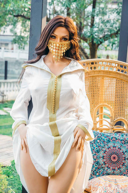 Romaine's Seductive Smile: 165cm Starpery Sex Doll with Arabian Style Lips Anmodolls Starpery