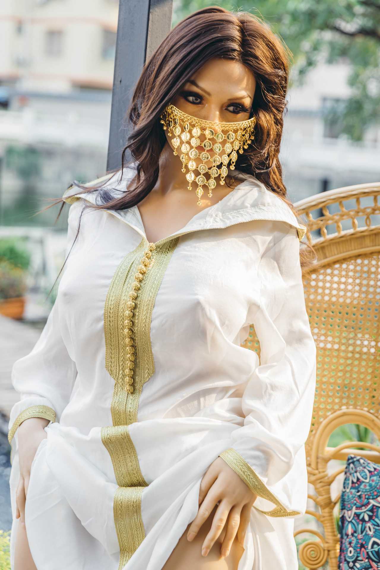 Romaine's Seductive Smile: 165cm Starpery Sex Doll with Arabian Style Lips Anmodolls Starpery