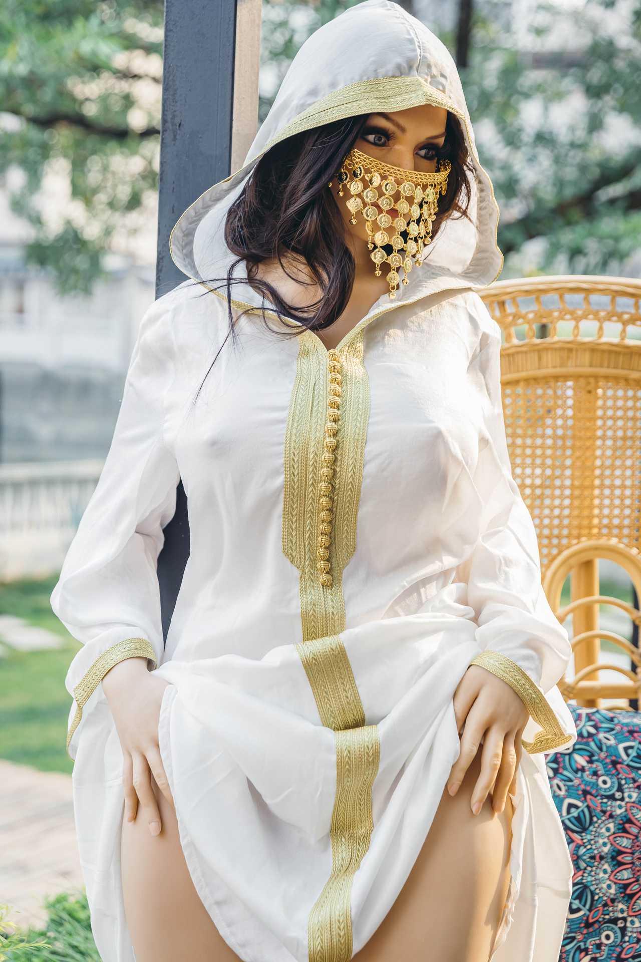 Romaine's Seductive Smile: 165cm Starpery Sex Doll with Arabian Style Lips Anmodolls Starpery