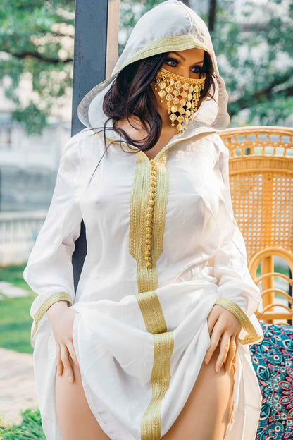 Romaine's Seductive Smile: 165cm Starpery Sex Doll with Arabian Style Lips Anmodolls Starpery