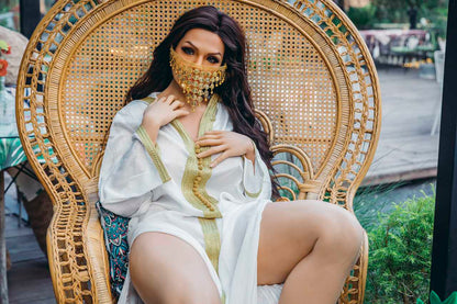 Romaine's Seductive Smile: 165cm Starpery Sex Doll with Arabian Style Lips Anmodolls Starpery