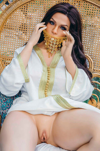 Romaine's Seductive Smile: 165cm Starpery Sex Doll with Arabian Style Lips Anmodolls Starpery