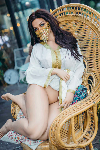 Romaine's Seductive Smile: 165cm Starpery Sex Doll with Arabian Style Lips Anmodolls Starpery