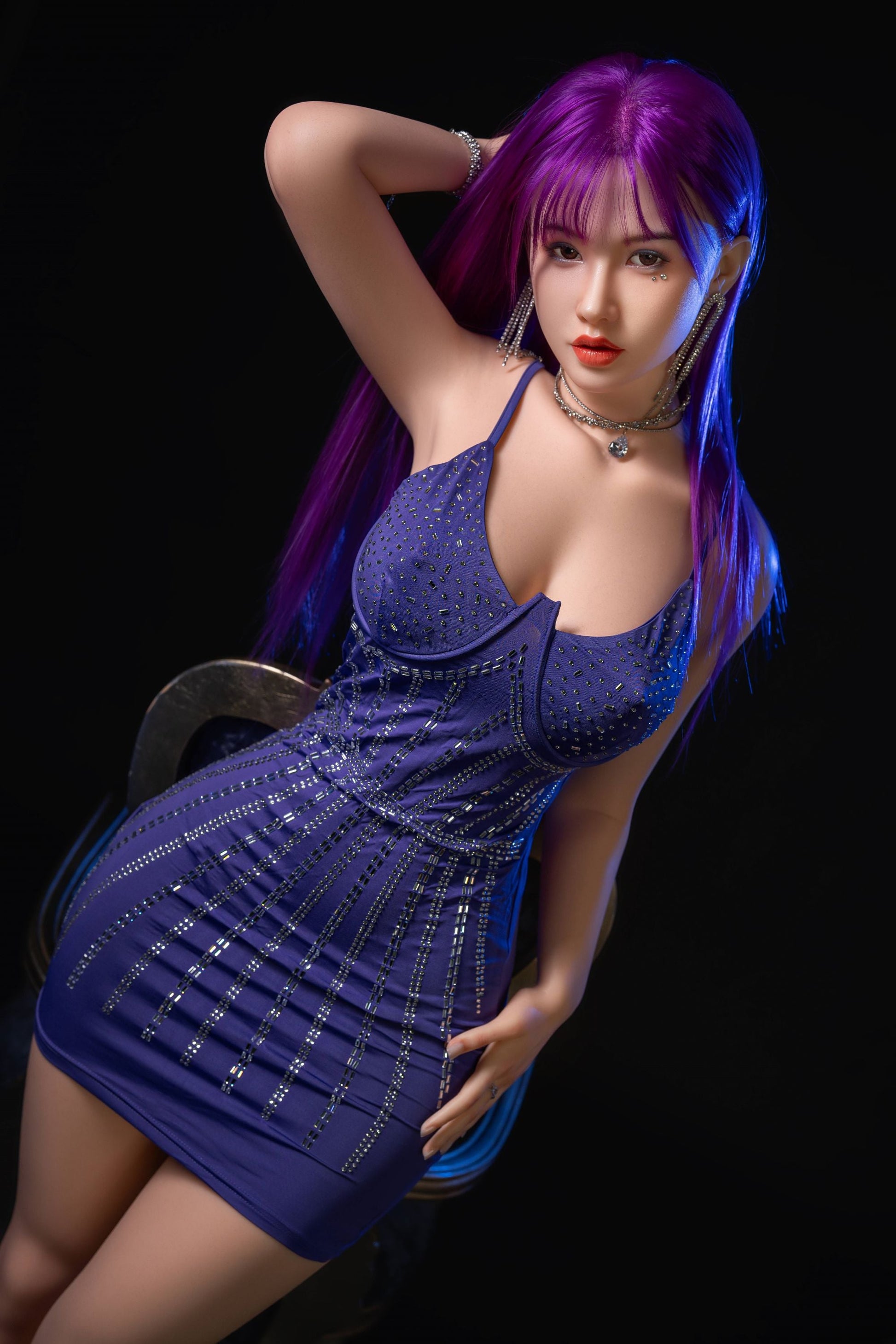 OrangeIn Grace Robinson Purple Queen D-Cup 165cm Love Doll: A lifelike companion designed for realism and quality. Perfect choice for those seeking an intimate companion.