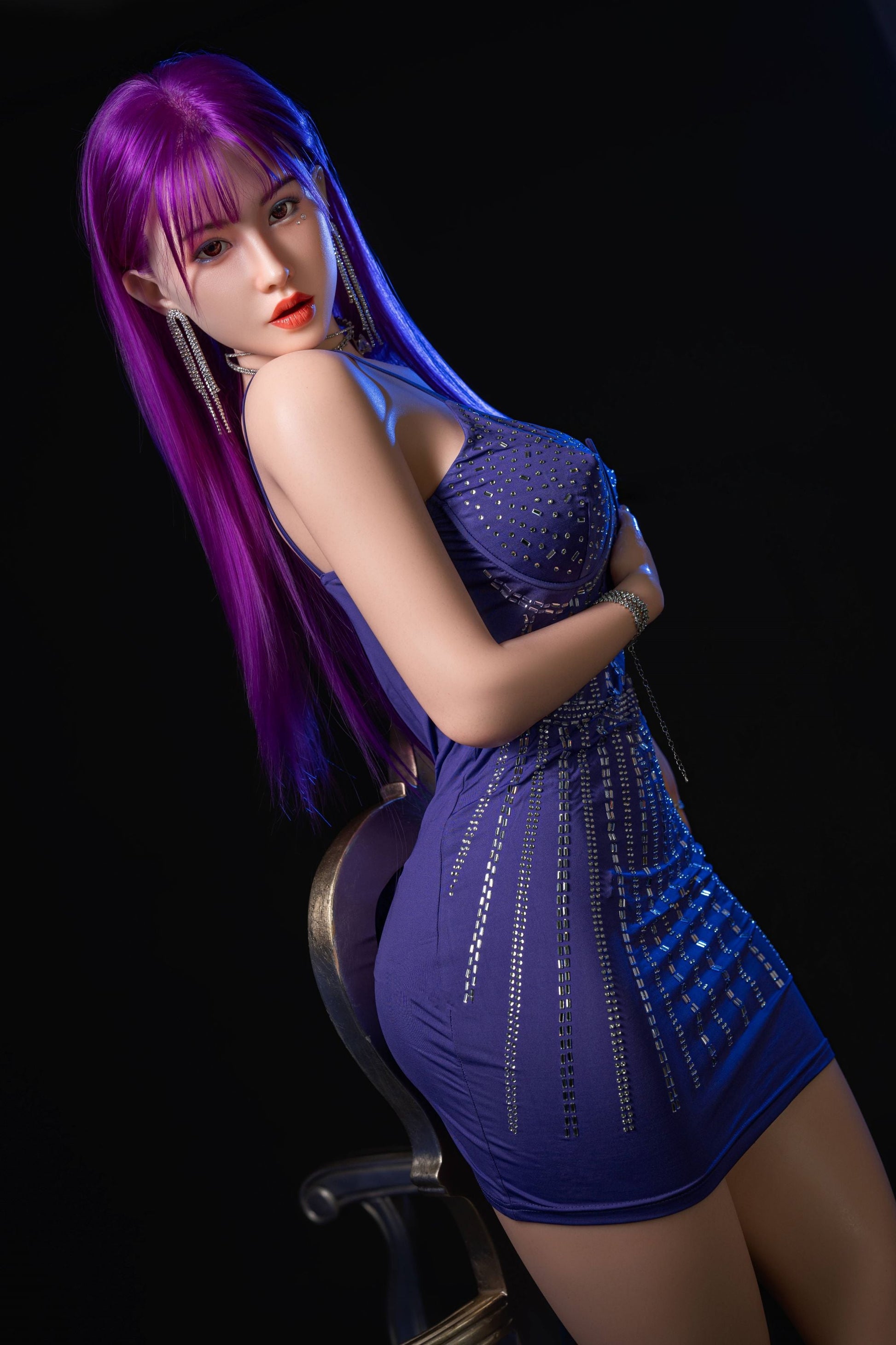 OrangeIn Grace Robinson Purple Queen D-Cup 165cm Love Doll: A lifelike companion designed for realism and quality. Perfect choice for those seeking an intimate companion.