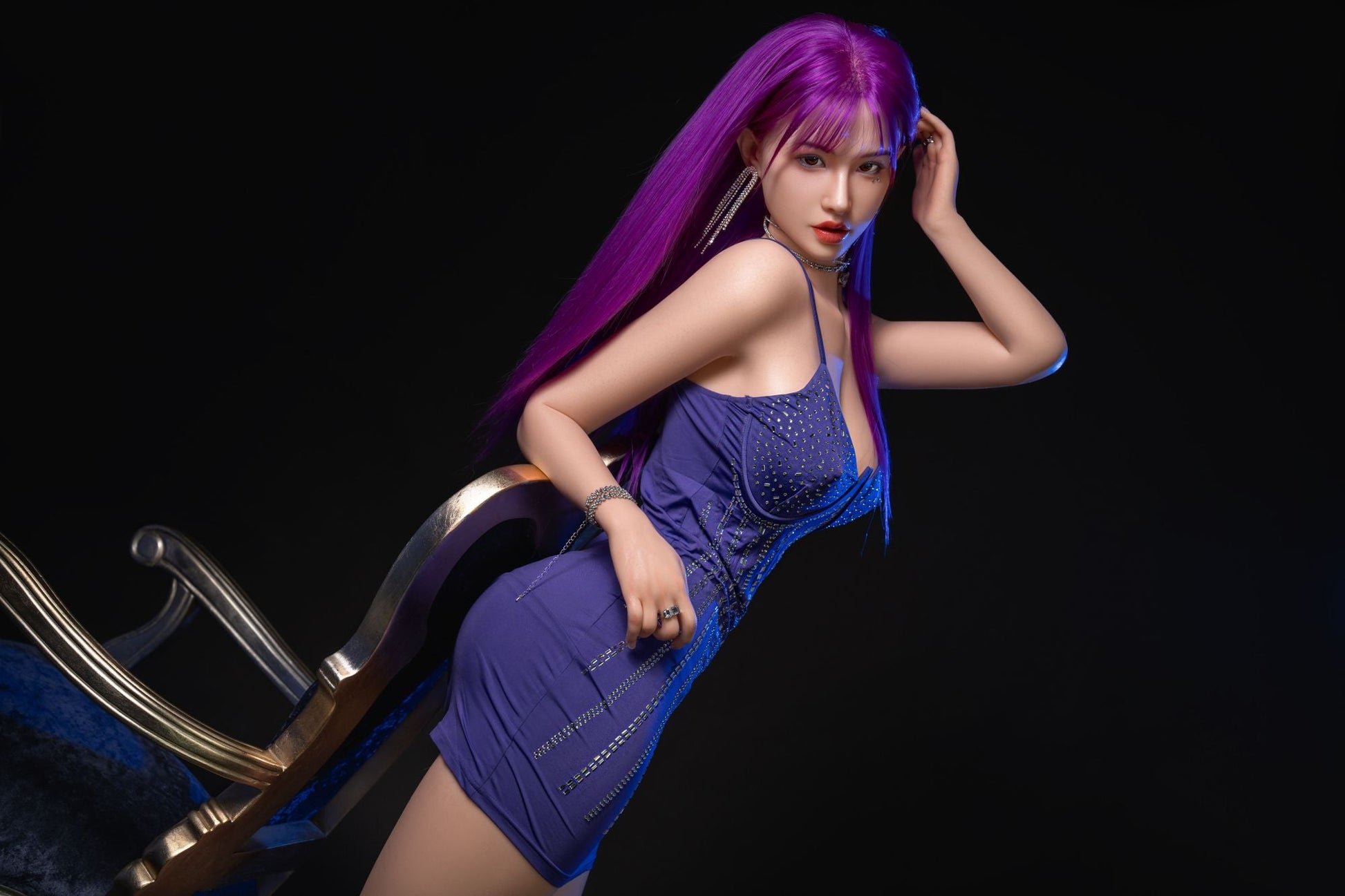 OrangeIn Grace Robinson Purple Queen D-Cup 165cm Love Doll: A lifelike companion designed for realism and quality. Perfect choice for those seeking an intimate companion.