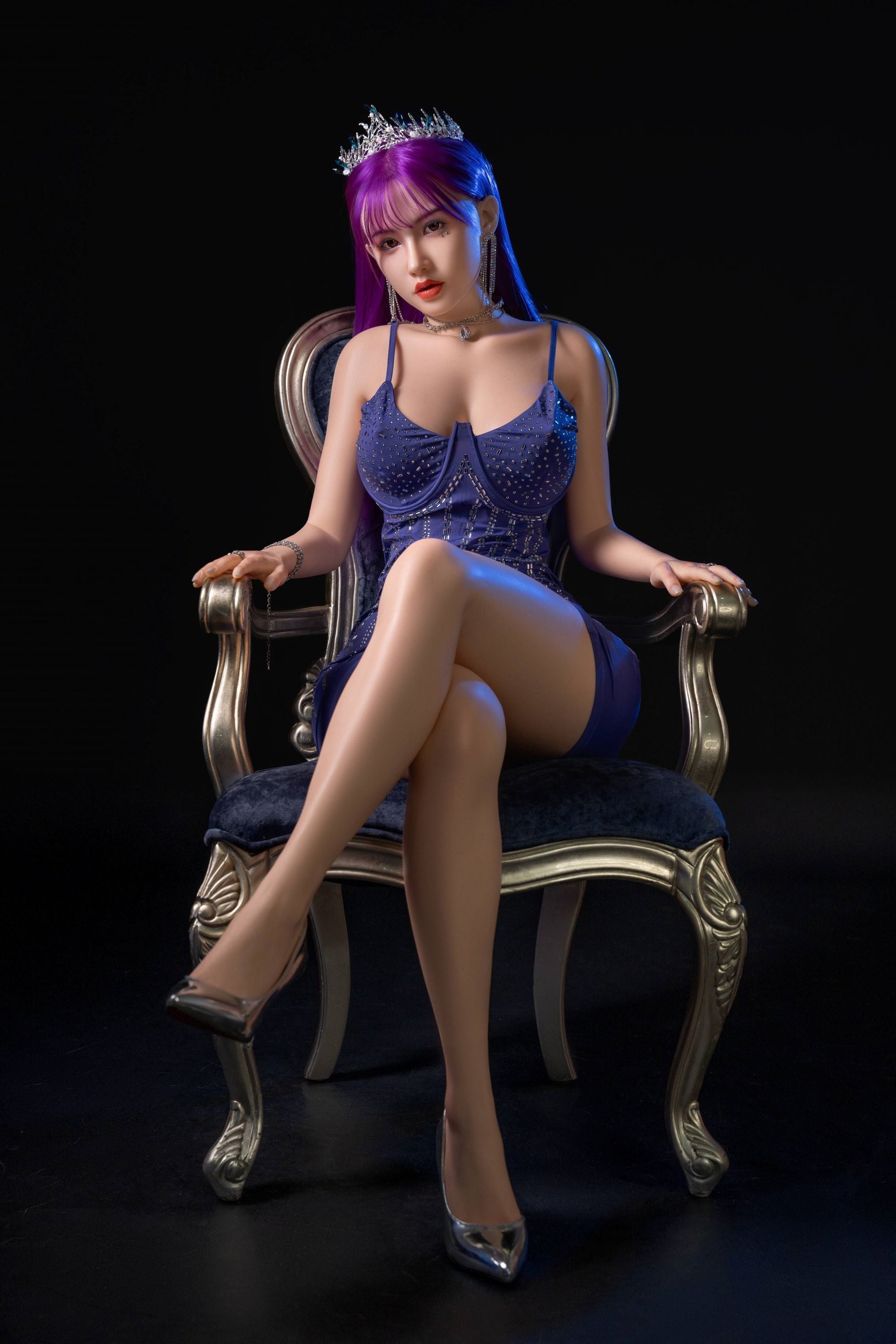 OrangeIn Grace Robinson Purple Queen D-Cup 165cm Love Doll: A lifelike companion designed for realism and quality. Perfect choice for those seeking an intimate companion.