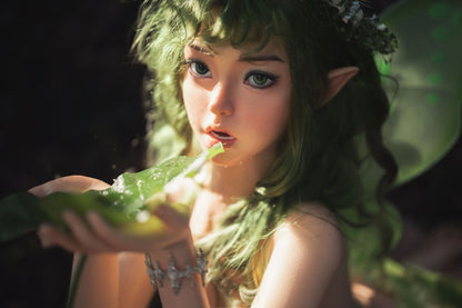 OrangeIn Ava Brown 159cm Cosplay Elf D-Cup Silicone Doll: A sex doll designed for realism and quality. Perfect choice for those seeking an intimate companion.