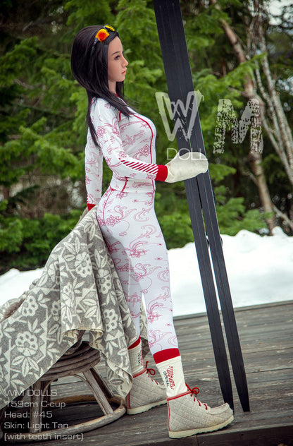 wm-159cm-c-frankie - High-quality realistic doll, USA love doll, Europe sex dolls