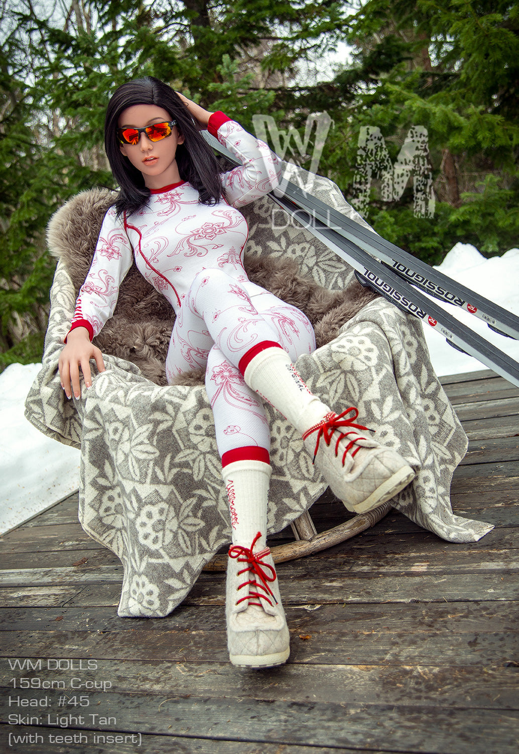 wm-159cm-c-frankie - High-quality realistic doll, USA love doll, Europe sex dolls