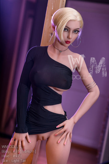 Vanny: WM Sex Doll, 164cm, Hot Blonde, E-Cup, Head #471
