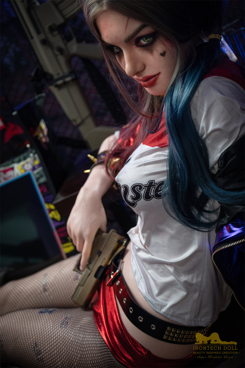 Irontech 166cm Minus Silicone - authentic love doll, premium sex doll - Harley - High-Quality Image of Irontech 166cm Minus Silicone
