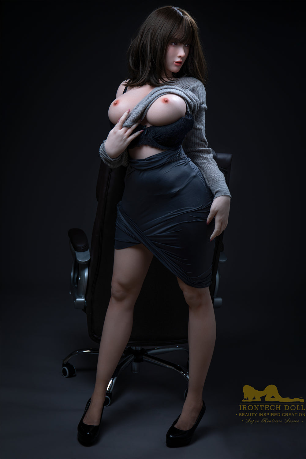 Irontech 165cm Silicone - sex doll, affordable sex doll - Miya - High-Quality Image of Irontech 165cm Silicone