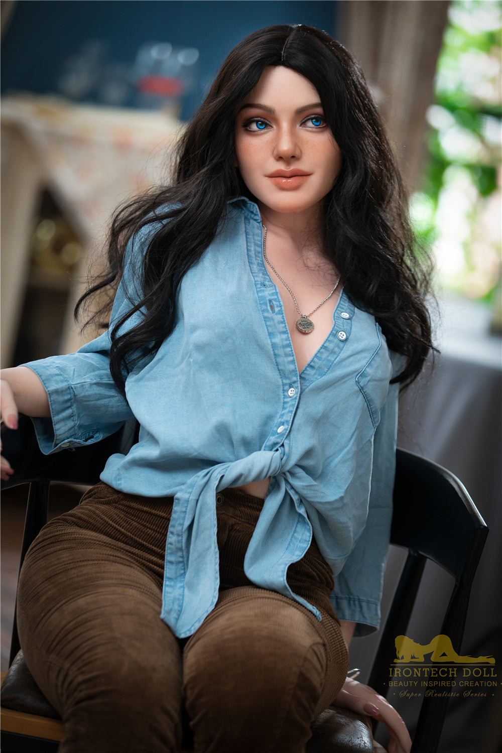 Irontech 152cm Silicone - premium sex doll, top-rated sex doll - Ivy - High-Quality Image of Irontech 152cm Silicone