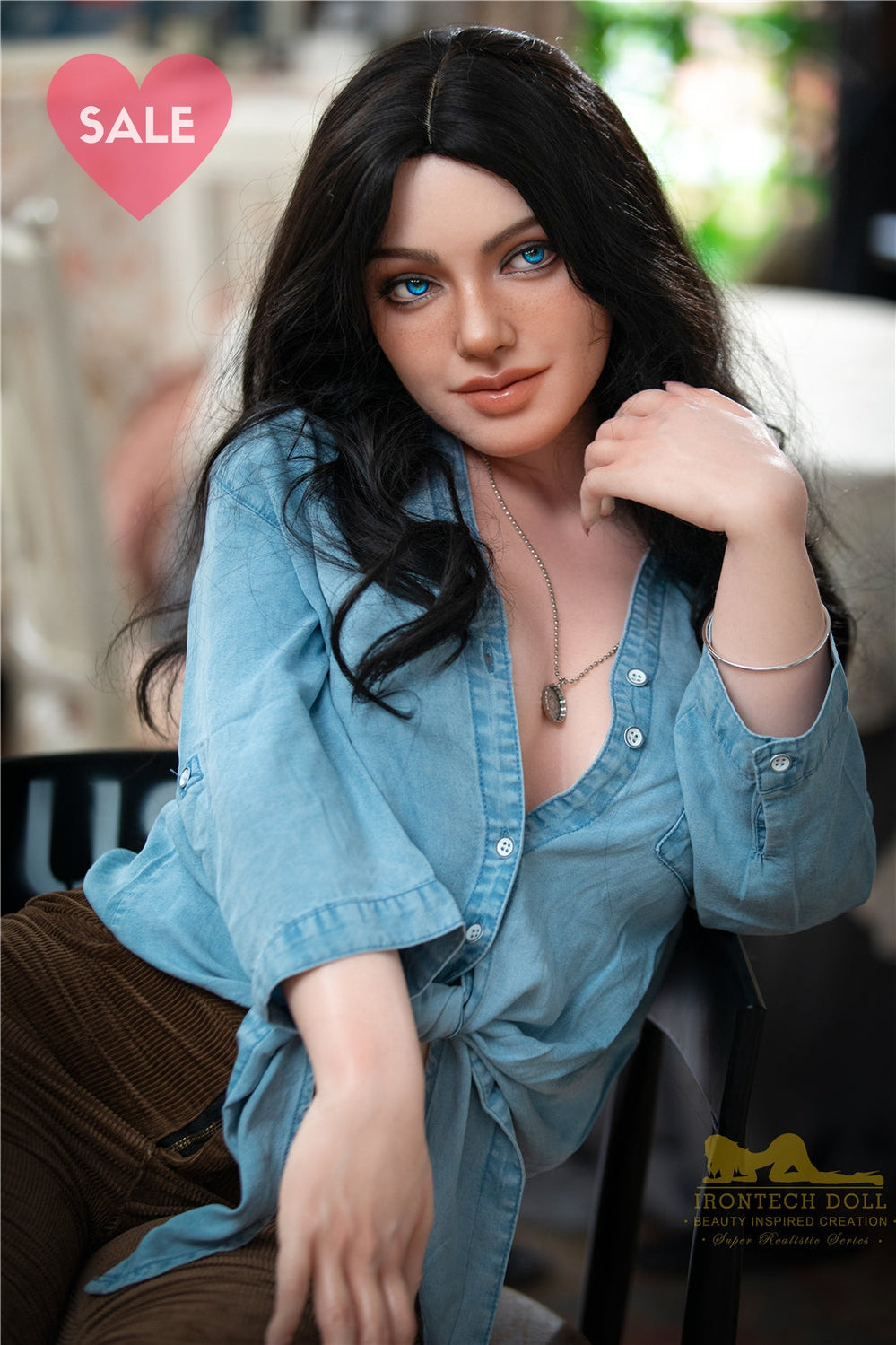 Irontech 152cm Silicone - premium sex doll, top-rated sex doll - Ivy - High-Quality Image of Irontech 152cm Silicone