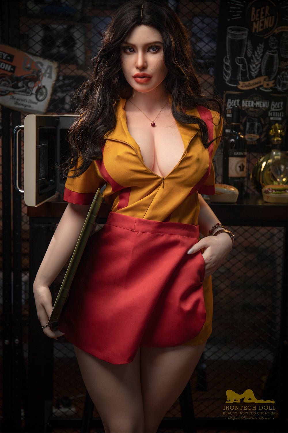 Irontech 164cm Silicone - love doll, durable sex doll - Pearl - High-Quality Image of Irontech 164cm Silicone