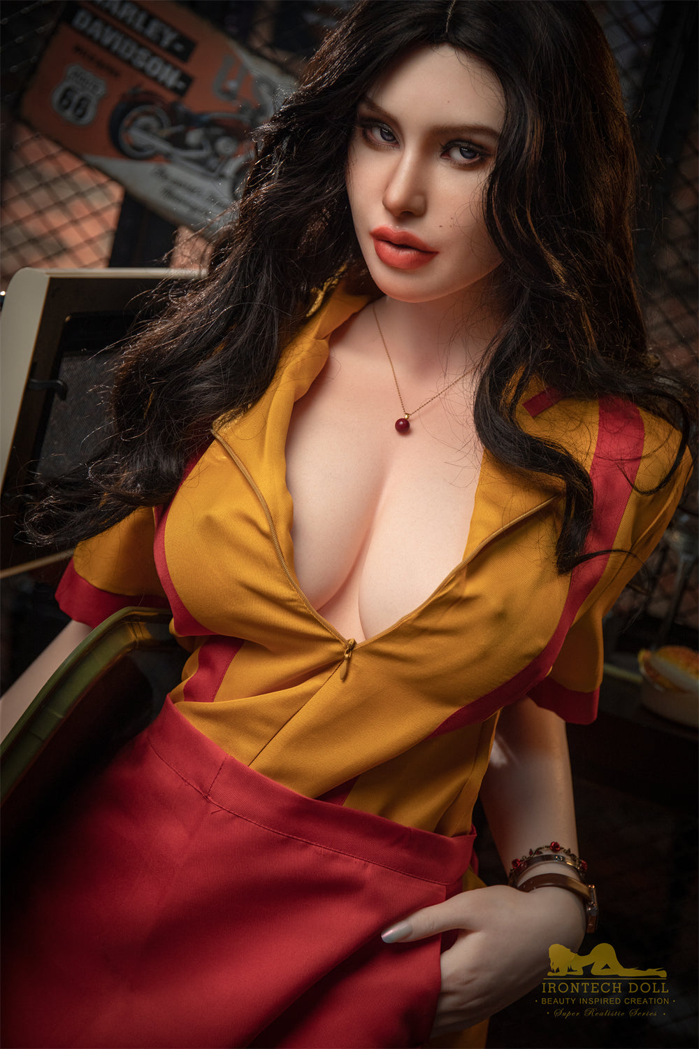 Irontech 164cm Silicone - love doll, durable sex doll - Pearl - High-Quality Image of Irontech 164cm Silicone