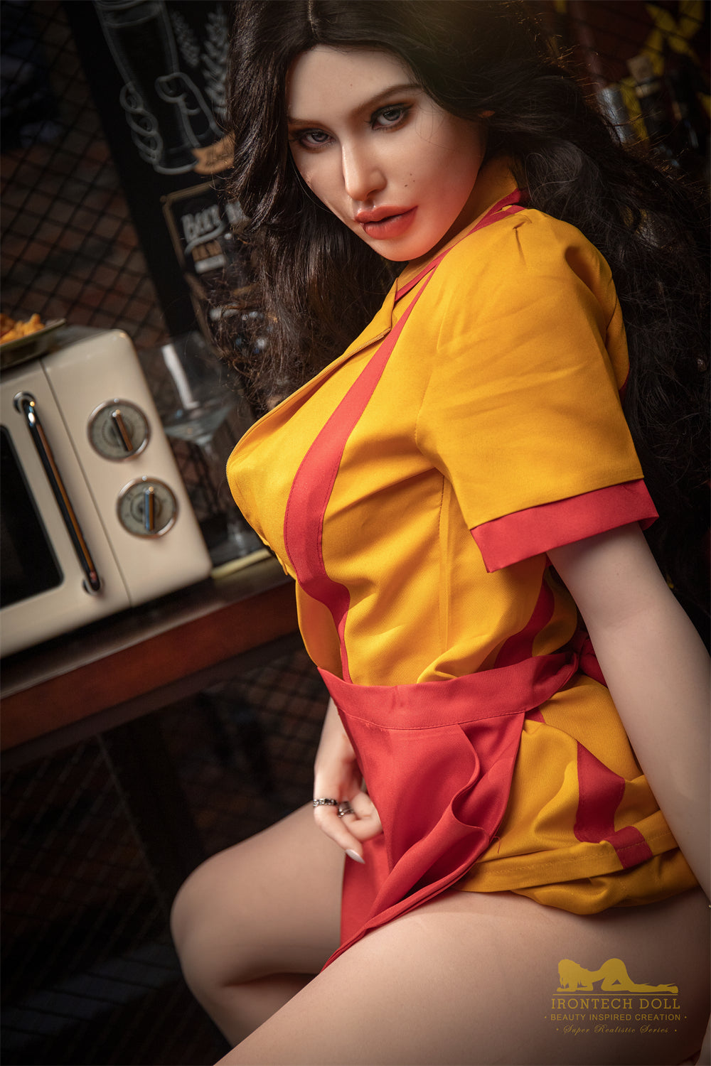 Irontech 164cm Silicone - love doll, durable sex doll - Pearl - High-Quality Image of Irontech 164cm Silicone