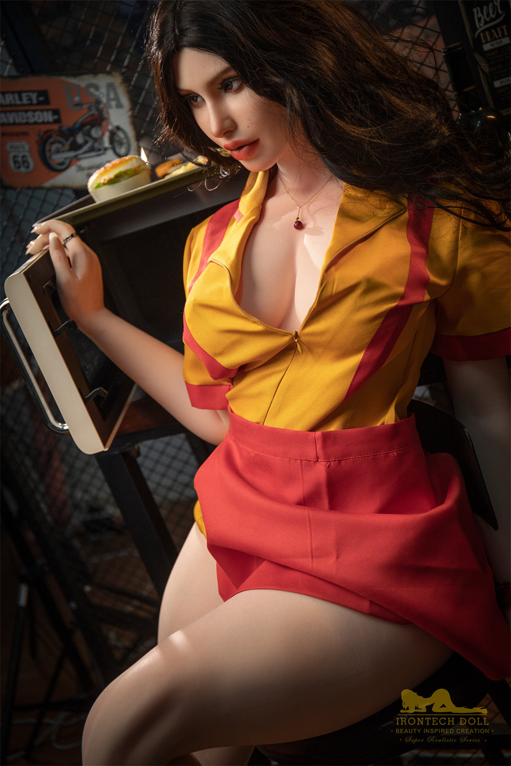 Irontech 164cm Silicone - love doll, durable sex doll - Pearl - High-Quality Image of Irontech 164cm Silicone