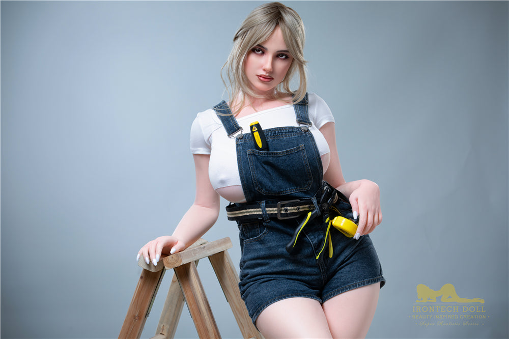 Irontech 160cm Silicone - authentic love doll, durable sex doll - Luna - High-Quality Image of Irontech 160cm Silicone