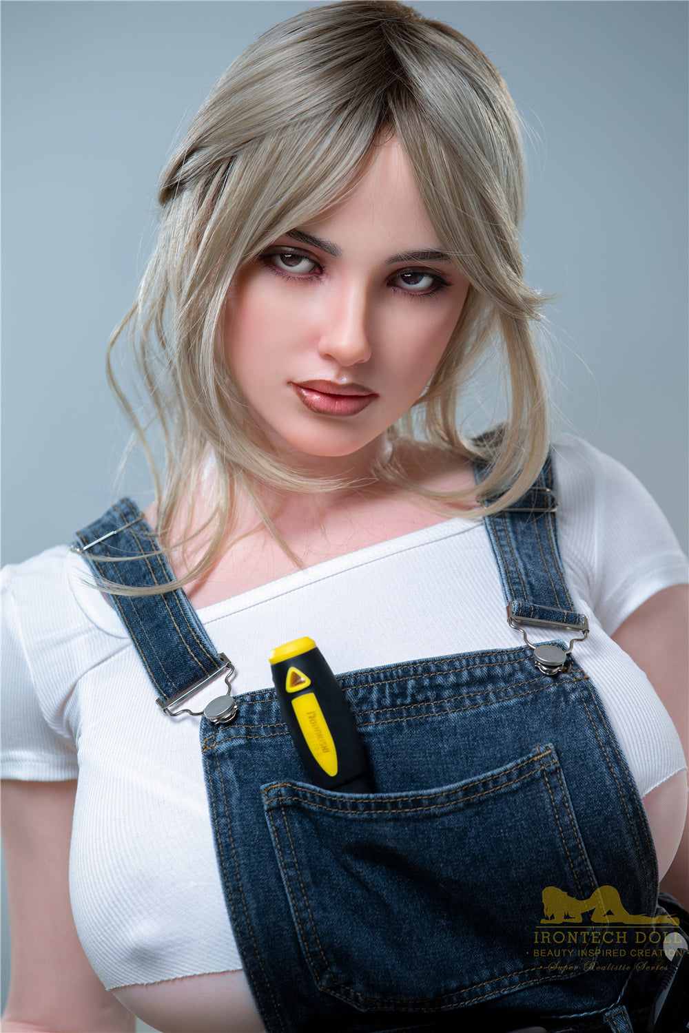 Irontech 160cm Silicone - authentic love doll, durable sex doll - Luna - High-Quality Image of Irontech 160cm Silicone