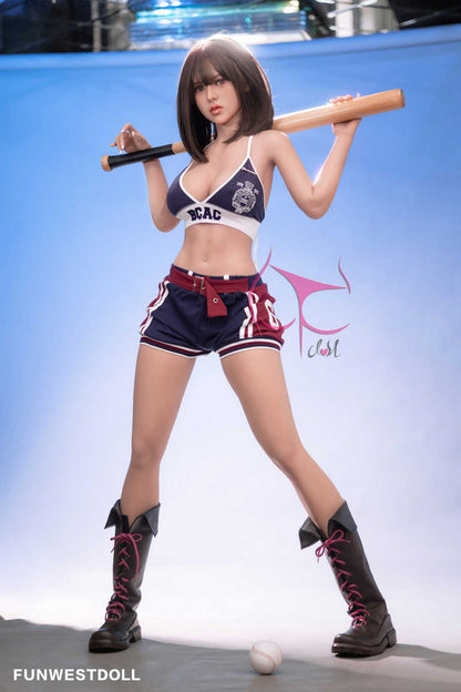 Funwest Ariya: Asian Sex Doll with F-Cup Breasts in Hot Training Outfit