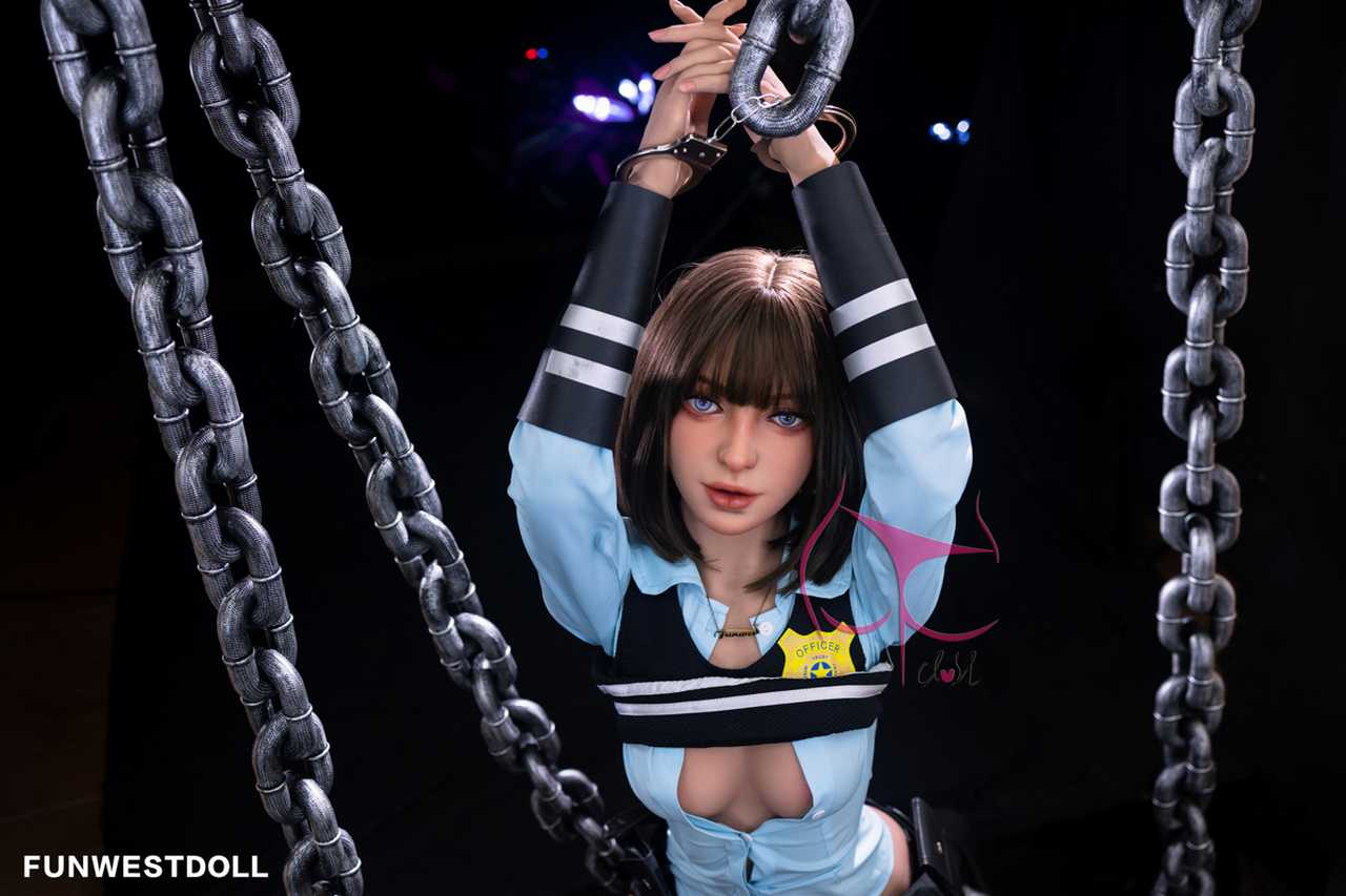 Funwest Marcy: C-Cup Anime Police Hero Anime Teen Doll with TPE Material Anmodolls Funwest