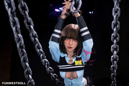Funwest Marcy: C-Cup Anime Police Hero Anime Teen Doll with TPE Material Anmodolls Funwest